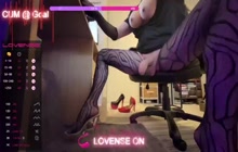 Full Long Dong Crossdresser CumShot in a WebCam Show Part2