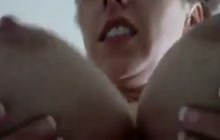 Perfect pair of tits squirts milk