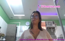 Outstanding Filipina TS unhiding her Large Shaft Part 1 Live Webcam Show