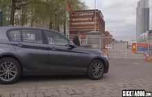 Lusty big ass MILF invites two big cock guys and her boyfriend to fuck her