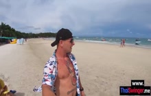 Cock sucker girlfriend gave me a perfect blowjob after she posed naked