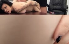 Cute Tattooed Chick Does Anal On Casting