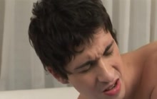 Twink takes a fat cock in his ass