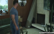 Hairy man Mason Lear ass fucked his stepbro Beau Butler