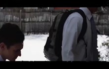 Cute teen guys just arrived home and they are so horny they start to fuck right there