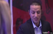 Date night with sons busty MILF step mom Pristine Edge lead to hot sex