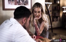 Sex addicts anonymous relapse teen Charlotte Sins fucks the intake guy