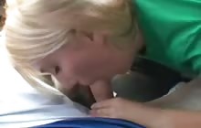 Stopping for a blowjob