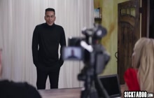 MILF Pristine Edge fucked by two bisexual guys and enjoyed their cocks