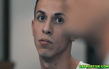 Des offers Brandon his cock as payment for the house rent