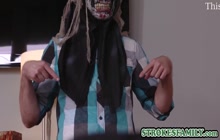 Spooky stepbro fucked stepsister Zoey Laine and sexy teen stepsis Alison Rey