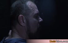 Cute stepson wanted to try the famous dark room and I gave him a chance